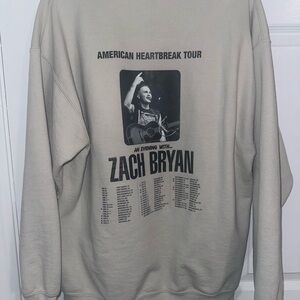 American Heartbreak Tour Zach Bryan Sweatshirt